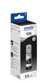 Inkoustová náplň Epson 106 EcoTank, 70 ml - foto černá 

 obrázek produktu 1 z 2