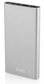 Powerbanka GND 10000 mAh, USB-C PD 18W stříbrná

 obrázek produktu 2 z 8