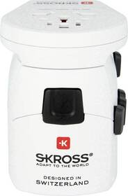 Cestovní adaptér SKROSS PRO World & USB, 6,3A max. bílý

 obrázek produktu 2 z 11