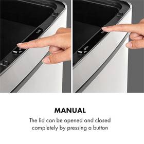 Odpadkový koš Klarstein Touchless, 72 l nerez

 obrázek produktu 8 z 12