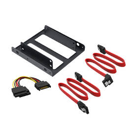 Montážní sada AKASA 2.5" SSD a HDD + SATA kabely černý

 obrázek produktu 1 z 4