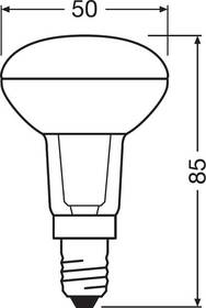 Žárovka LED Osram Spot R50 40 2,6W E14 teplá bílá 

 obrázek produktu 2 z 4