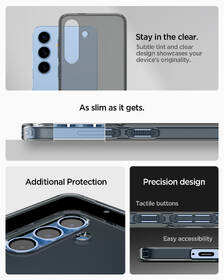 Kryt na mobil Spigen Liquid Crystal na Samsung Galaxy S25 černý/průhledný

 obrázek produktu 16 z 16