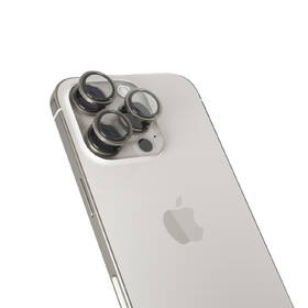Ochranné sklo čočky fotoaparátu Epico Aluminium Lens Protector na Apple iPhone 16 Pro/16 Pro Max šedé

 obrázek produktu 1 z 2