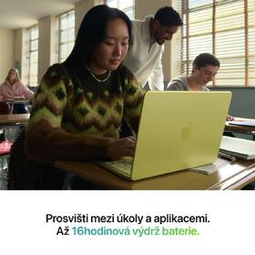 Notebook Apple 13" A18 Pro 6× CPU 5× GPU, 8 GB, 512 GB, Touch ID - Indigo CZ 

 obrázek produktu 3 z 9