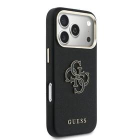 Kryt na mobil Guess PU Resin Logo na Apple iPhone 17 Pro černý

 obrázek produktu 3 z 6