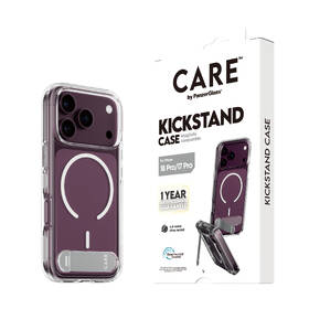 Kryt na mobil PanzerGlass CARE na Apple iPhone 18 Pro / 17 Pro Kickstand MagSafe průhledný

 obrázek produktu 3 z 4