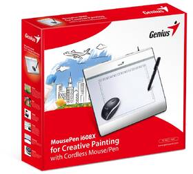 Grafický tablet Genius MousePen i608X (6x8") 

 obrázek produktu 5 z 14