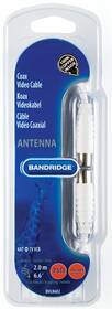 Koaxiální kabel Bandridge 2m bílý

 obrázek produktu 1 z 1