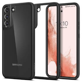 Kryt na mobil Spigen Ultra Hybrid na Samsung Galaxy S22 - matně černý 

 obrázek produktu 1 z 6