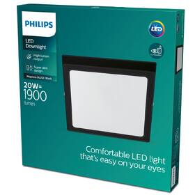 Stropní svítidlo Philips Magneos SQ, 20 W černé

 obrázek produktu 2 z 2