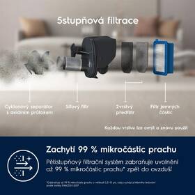 Tyčový vysavač Electrolux ES52C212XN 
