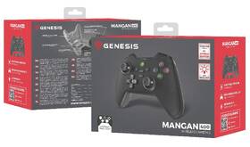 Gamepad Genesis MANGAN 400 pro PC, Switch, Mobil černý

 obrázek produktu 15 z 15