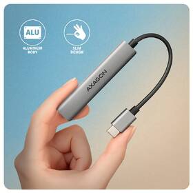 USB Hub Axagon ALU STRIP USB-C 4 port hliník

 obrázek produktu 4 z 4