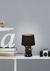 Stolní lampička Reality DOSY Table lamp černá

 obrázek produktu 2 z 2