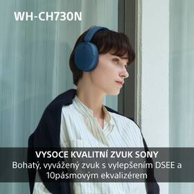 Sluchátka Sony WH-CH730N modrá

 obrázek produktu 10 z 11