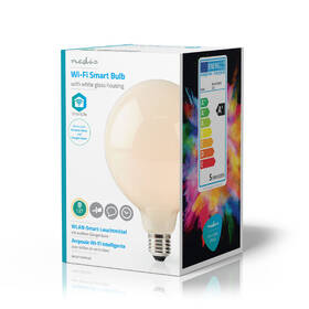 Chytrá žárovka Nedis SmartLife globe, Wi-Fi, E27, 500 lm, 5 W, Teplá Bílá 

 obrázek produktu 4 z 4