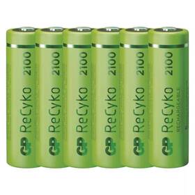 Baterie nabíjecí GP ReCyko 2100 AA (HR6), 6 ks 

 obrázek produktu 1 z 2