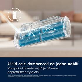Tyčový vysavač Electrolux EP71AB14UG 

 obrázek produktu 7 z 17