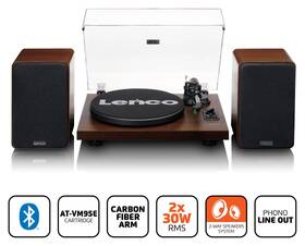 Gramofon Lenco LS-600WA hnědý

 obrázek produktu 12 z 12