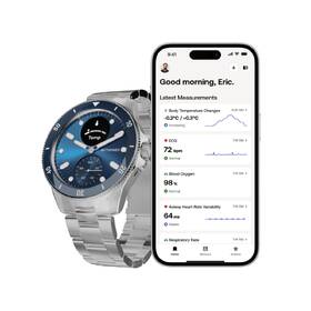 Chytré hodinky Withings Scanwatch Nova 42 mm stříbrné/modré

 obrázek produktu 3 z 7