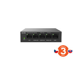 Router Tenda G0-5G-PoE - Gigabit PoE Router černá barva
