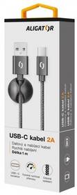 Kabel Aligator Premium USB/USB-C, 1m černý

 obrázek produktu 3 z 5