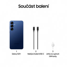 Mobilní telefon Samsung Galaxy S25+ 5G 12 GB / 256 GB tmavě modrý

 obrázek produktu 8 z 17