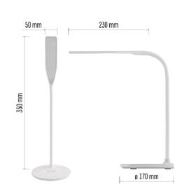Stolní LED lampička EMOS OSCAR, 360 lm, stmívání, 5,5 W, studená/teplá/neutrální bílá bílá

 obrázek produktu 8 z 10