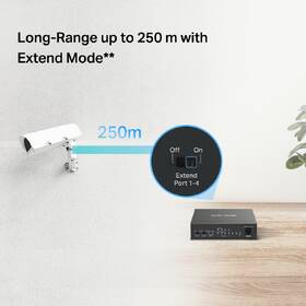 Switch Mercusys MS106GP ( MS106GP) černý

 obrázek produktu 5 z 9