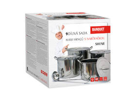 Sada hrnců BANQUET Shine, 9 dílů 

 obrázek produktu 5 z 9