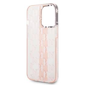 Kryt na mobil Karl Lagerfeld Monogram Vertical Stripe na Apple iPhone 14 Pro růžový

 obrázek produktu 3 z 4