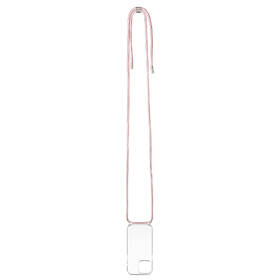 Kryt na mobil FIXED Pure Neck s růžovou šňůrkou na krk na Apple iPhone 13 Pro Max průhledný

 obrázek produktu 2 z 7