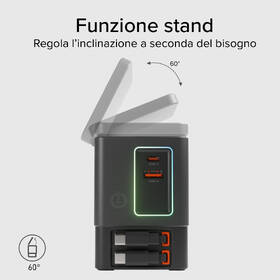 Bezdrátová nabíječka SBS MagSafe-compatible Wireless Power Dock 6-in-1 100 W černá

 obrázek produktu 4 z 9