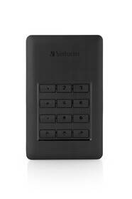 Externí pevný disk 2,5" Verbatim 1TB, s numerickou klávesnicí pro šifrování stříbrný/šedý

 obrázek produktu 1 z 5