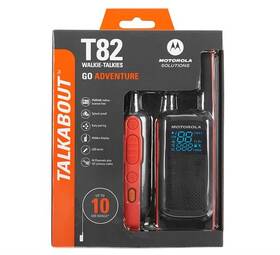 Vysílačky Motorola TLKR T82 černé/oranžové

 obrázek produktu 6 z 7