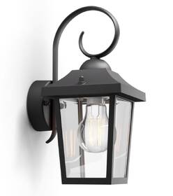Nástěnné svítidlo Philips Buzzard, 1xE27 černé

 obrázek produktu 1 z 3