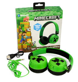 Sluchátka OTL Technologies Minecraft Creeper Wireless černá/zelená

 obrázek produktu 7 z 8