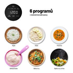 Rýžovar Lauben Multifunction Rice Cooker 1200WR Rose Gold Edition bílý

 obrázek produktu 6 z 13