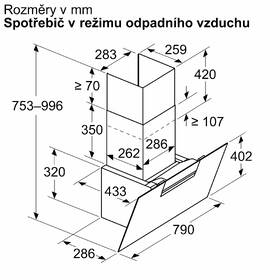 Odsavač par Bosch DWK87FN60 černý

 obrázek produktu 8 z 14