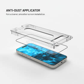 Tvrzené sklo FIXED Full-Cover s anti-dust aplikátorem na Apple iPhone 16 (2 ks) 

 obrázek produktu 2 z 8