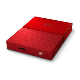 Externí pevný disk 2,5" Western Digital 1TB červená barva
