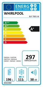Chladnička s mrazničkou Whirlpool BLF 7001 W bílá

 obrázek produktu 1 z 4