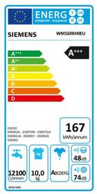 Pračka Siemens WM16XKH0EU bílá

 obrázek produktu 1 z 10