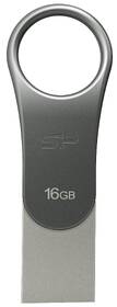 USB Flash Silicon Power Mobile C80 16 GB stříbrný

 obrázek produktu 1 z 3