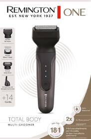 Zastřihovač multifunkční Remington PG780 One Total Body Multigroomer šedý

 obrázek produktu 13 z 21
