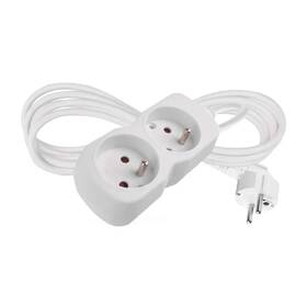 Kabel prodlužovací EMOS 2 x zásuvka, 2m bílý

 obrázek produktu 1 z 5