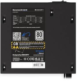 Zdroj ENDORFY Elementum E5 450W 

 obrázek produktu 13 z 13