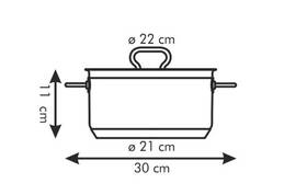 Kastrol s poklicí Tescoma 22 cm, 4,0 l nerez

 obrázek produktu 3 z 3
