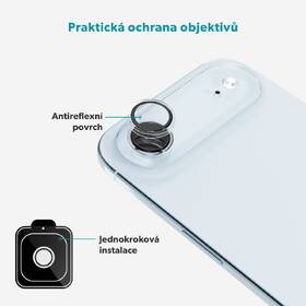 Ochranné sklo čočky fotoaparátu Epico Glass Lens Protectors s aplikátorem na Apple iPhone Air 

 obrázek produktu 1 z 6